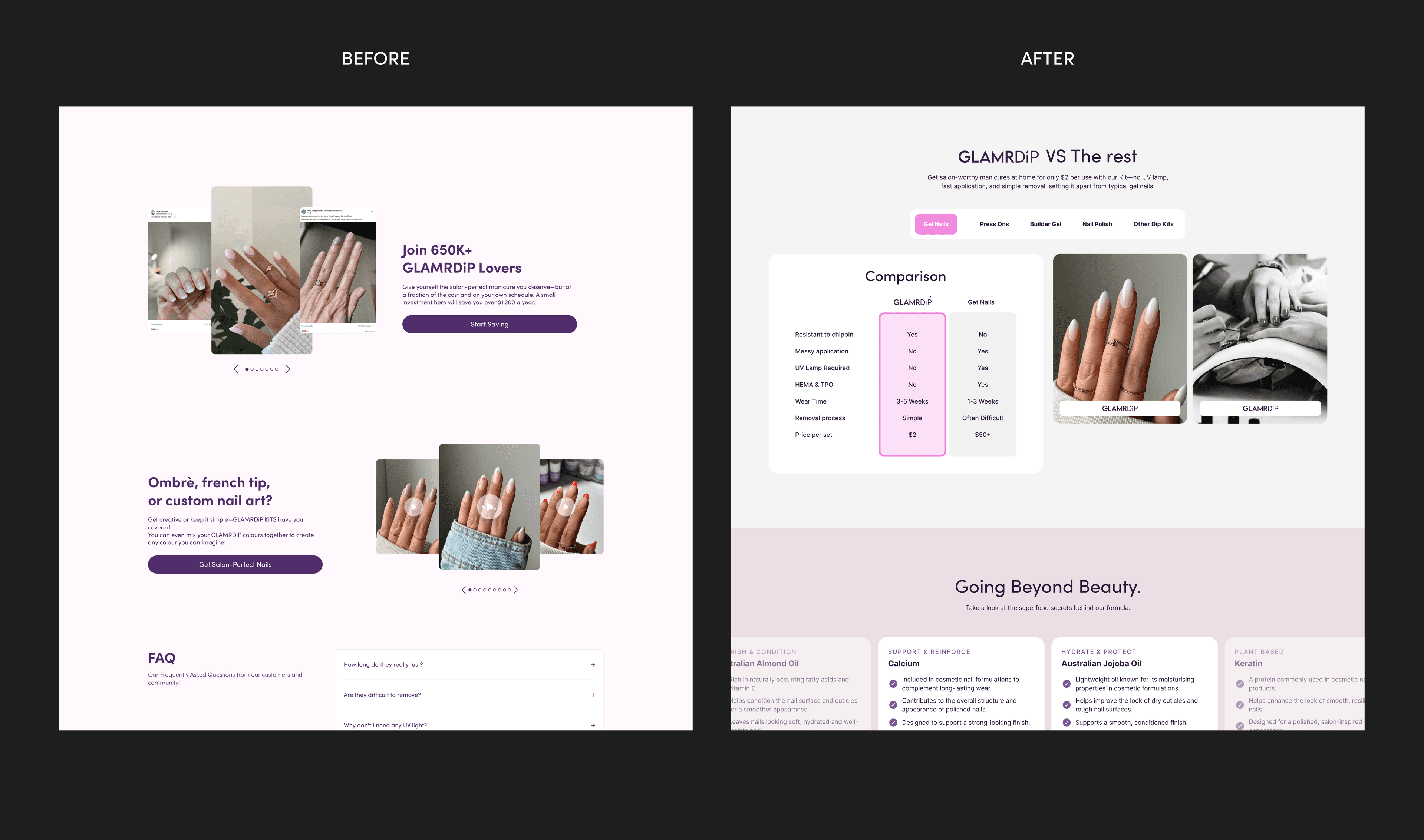 Glamrdip shopify showcase - 4