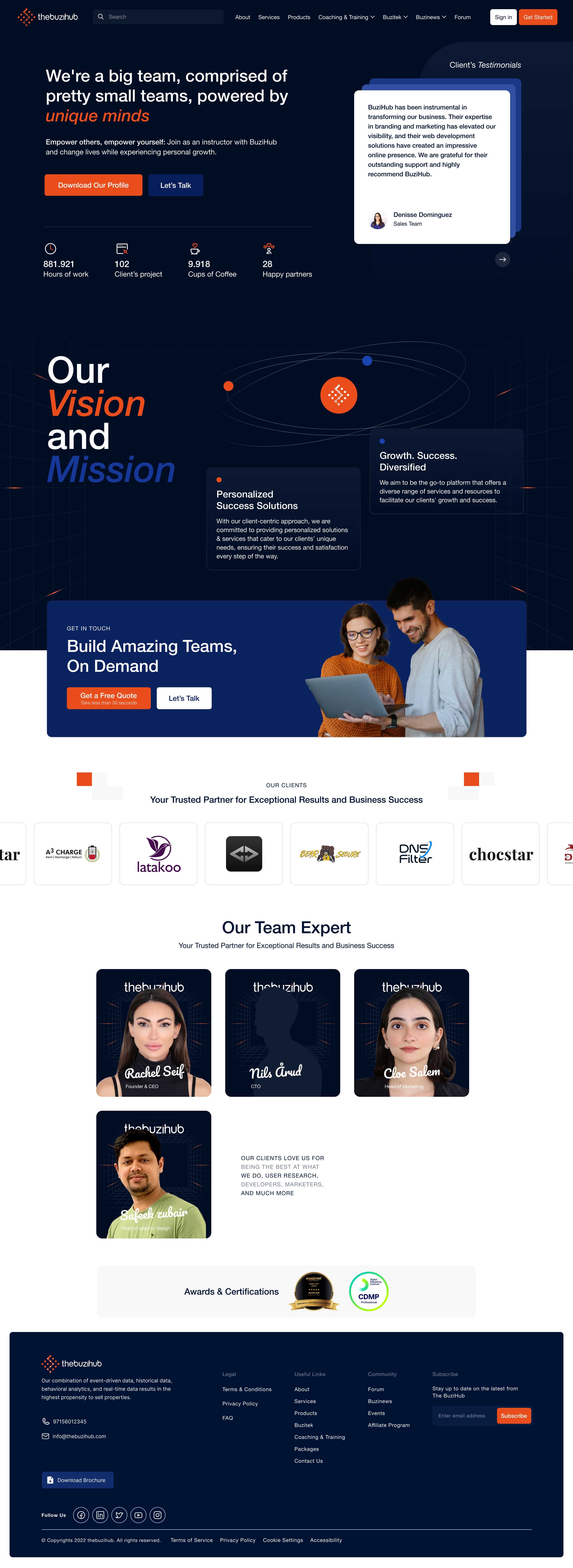 Buzihub Design Component - 2