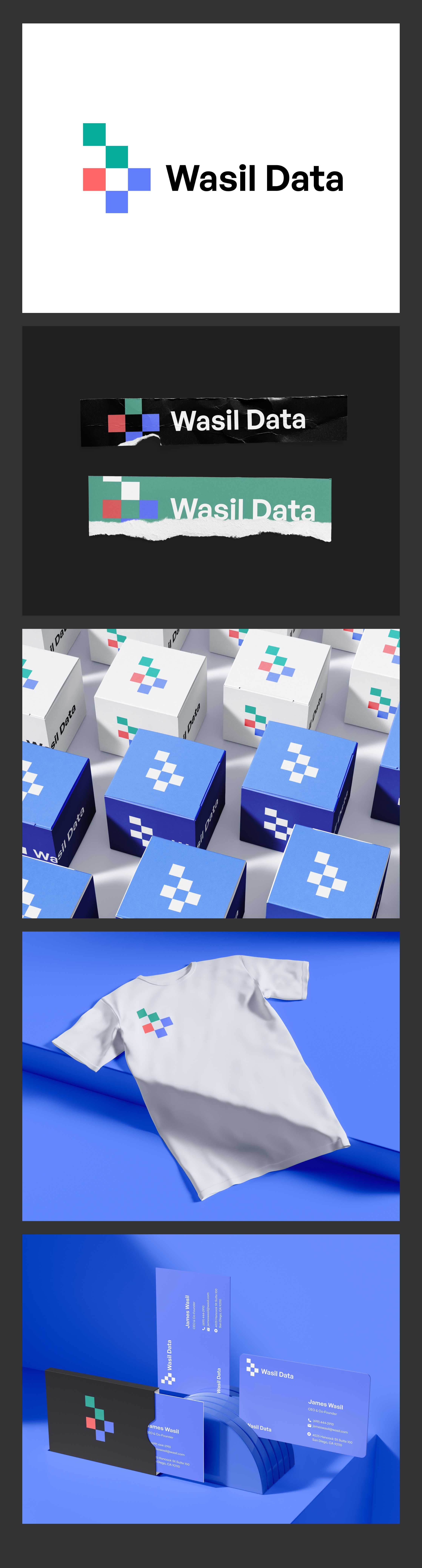 Wasil Logo and Web app